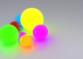 Яркие шарики
