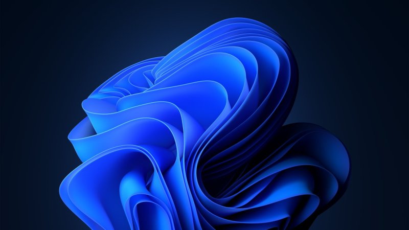 Синий абстрактный фон