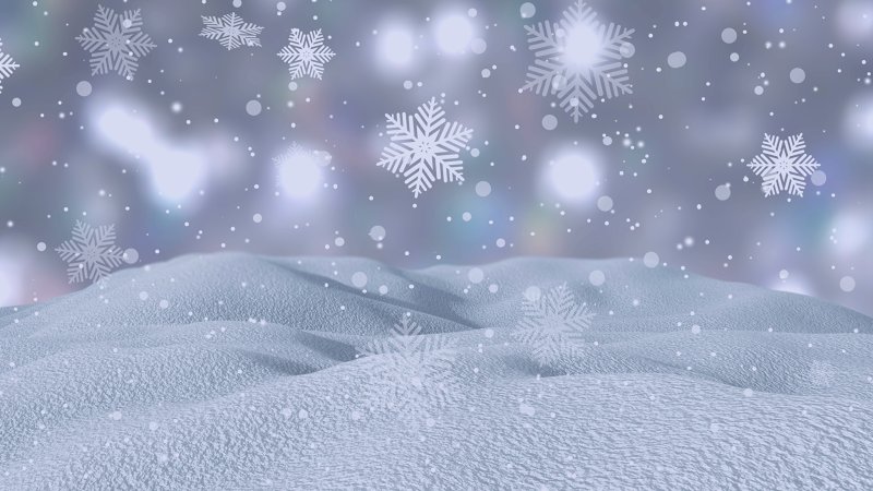 Снежинка фон
